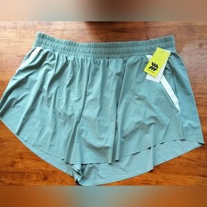 All in Motion Women's Green Athletic Shorts